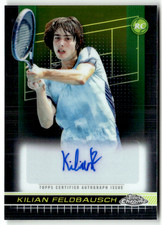 Topps Chrome 2024 Tennis No. TCA-KFH Kilian Feldbausch Rookie Auto
