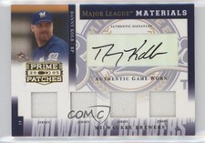 2005 Donruss Prime Patches Quad Swatch Signatures 191/250 Danny Kolb Auto 0af