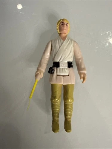 Vtg Star Wars Farm Boy Luke Skywalker Complete Action Figure 1977 HK Kenner *NM*