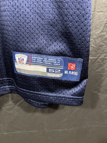 Reebok On Field Brian Urlacher Stitched Jersey Sz 52 - Picture 4 of 10