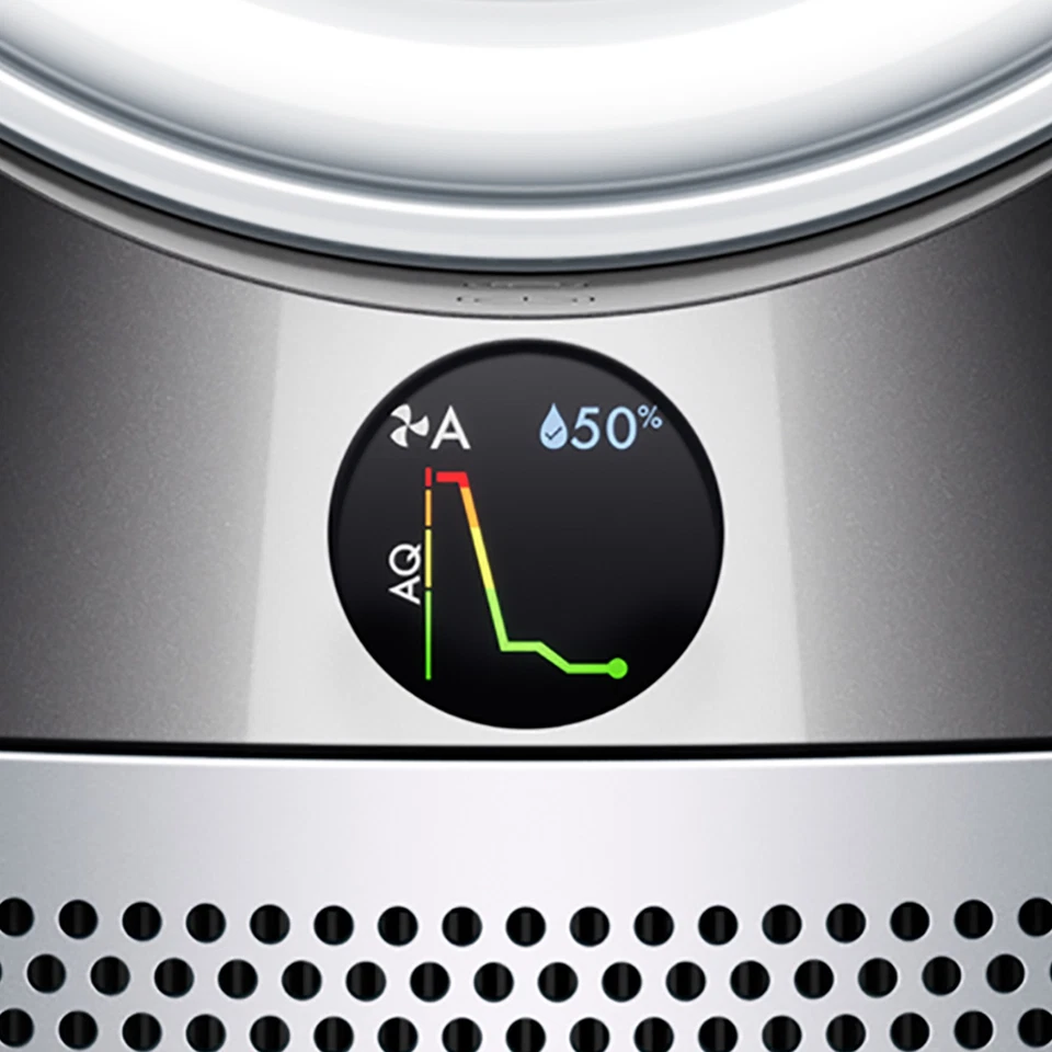 Ventilador purificador Dyson Pure Humidify+Cool™ PH01 | Blanco/Plateado | Reacondicionado Foto 4 de 4