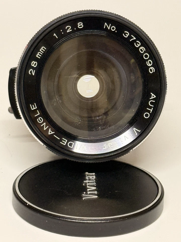 Vintage Vivitar Auto Wide-Angle 28mm f/2.8 Lens Nikon Non-Ai Mount NO REAR CAP - Image 2 of 4