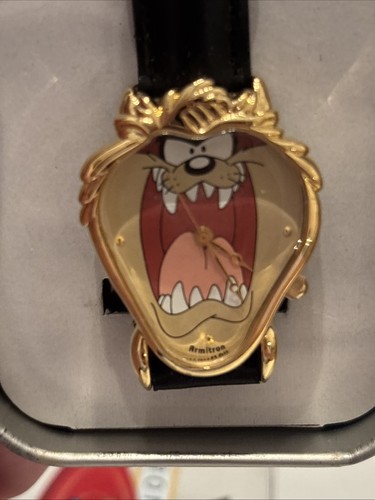Vintage 1994 Armitron Looney Tunes Tasmanian Devil Taz Uhr Unisex Warner Brothers - Bild 7 von 11