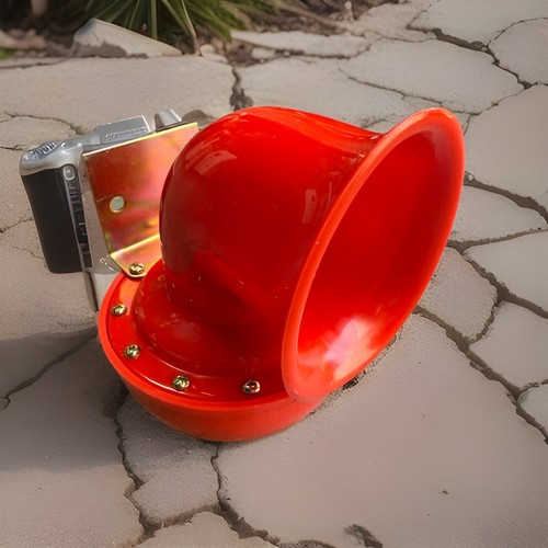 12 volt DC Electric 12V Loud Raging Bull Cattle Horn for Car Truck Boat - Picture 5 of 6