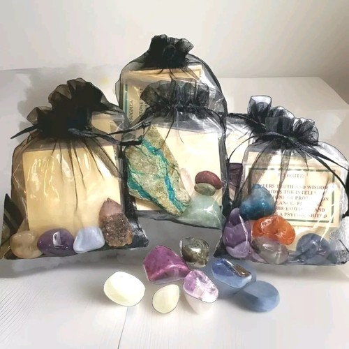 Surprise Assorted Rocks Gems Crystals Gift Bag Variety New Age Geology Collector - Picture 3 of 5