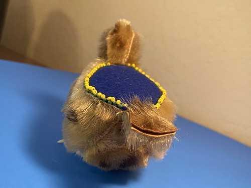 Vintage Furry Auerhuhn Wachtel Nadelkissen - Bild 4 von 6