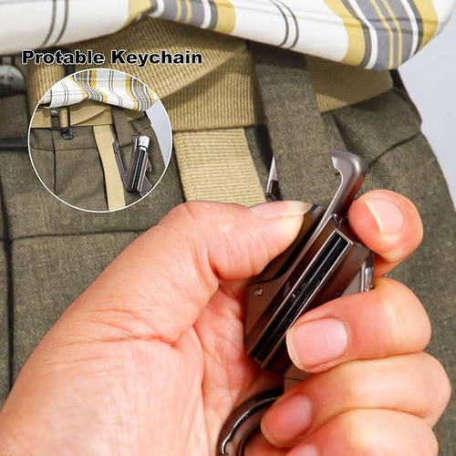 Permanent Match Infinity Feuerzeug mit Multitool Schlüsselanhänger Flaschenöffner für Herren - Bild 3 von 9