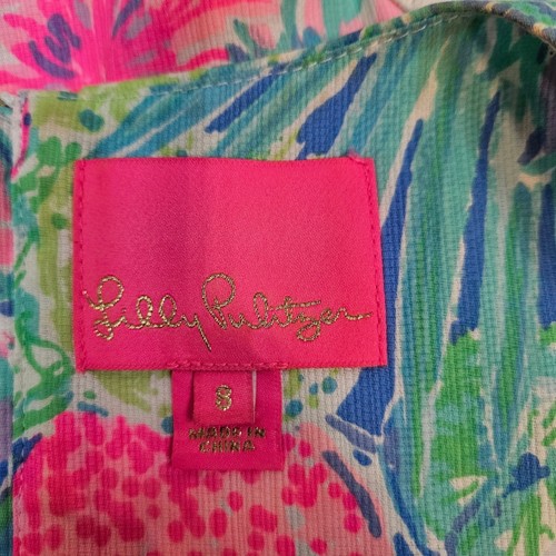 Lilly Pulitzer Mila Swizzle In Floral Shift Dress Size 8 Resortwear O41 - Picture 7 of 9