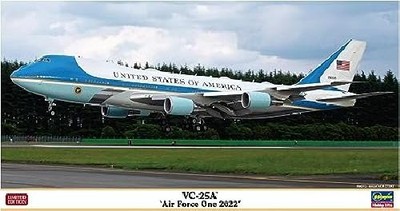 Hasegawa 1/200 America VC-25A Air Force One 2022 Plastikmodell 10852 JDMPS