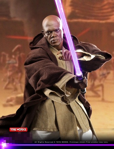 Toys Works Mace Windu Saber Master 12in Action Figure Doll Model Tw005 - Picture 7 of 8