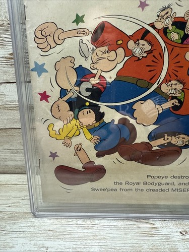 Popeye el Marinero #75 CGC 8.0 Doble Cubierta Llave Dorada 1965 Bud Sagendorf Arte - Imagen 6 de 10