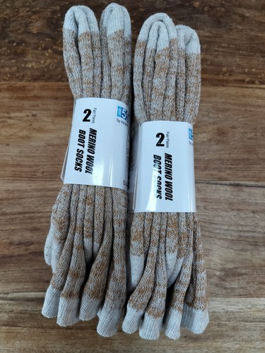 Mens Merino Wool Blend Boot Socks - Picture 3 of 3