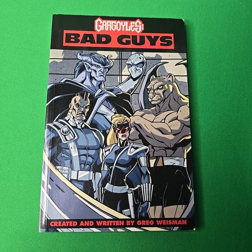 Gargoyles: Bad Guys, Greg Weisman raro sin leer TPB, excelente estado, 2009 - Imagen 1 de 11