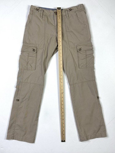 Banana Republic Cargo Pants Women’s 4P Petite Beige Straight Leg - Picture 7 of 15