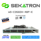 🔀 Cisco WS-C3560X-48P-E • 48-Port PoE+ Gigabit Switch ⚡ Fast Ship