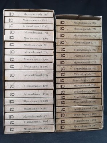 Musenalmanach. Reprint der Ausgaben Göttingen 1770-1804 in 35 Bänden. Komplett