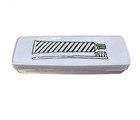 Vintage Plastic Travel Case Purple Toothbrush & Toothpaste Holder