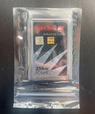 NEW SEALED Sandisk 256MB Industrial Grade ATA PC Card SDP3B-256-201-80