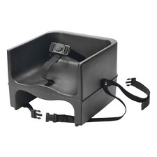 Winco CHB1PK Black Plastic Booster Seat