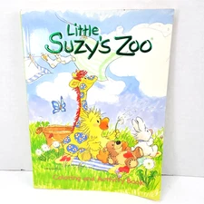 Little Suzy's Zoo 2005 Coloring and Activity Book Unused Page Witzy Boof Patches