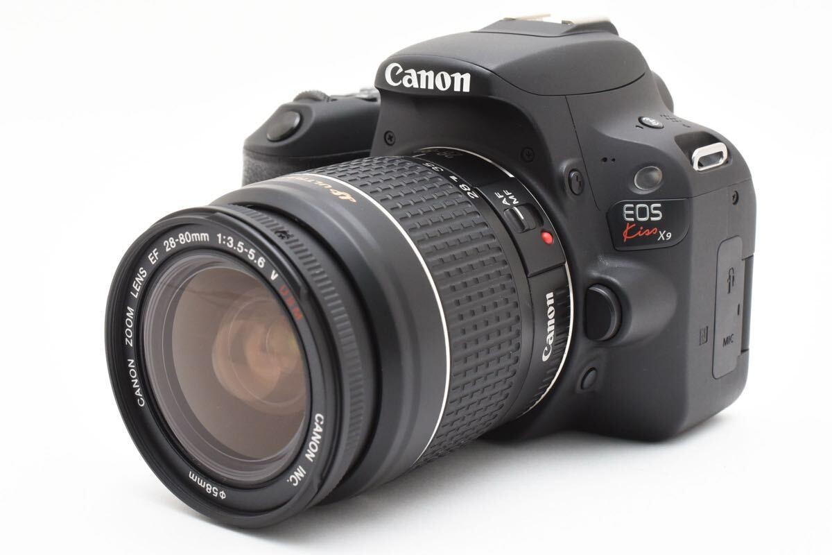 canon kiss x9/Canon EF28-80㎜1:3.5-5.6IV Canon EOS Kiss X9 DSLR Camera Kit with EF 28-80mm Lens, Wi