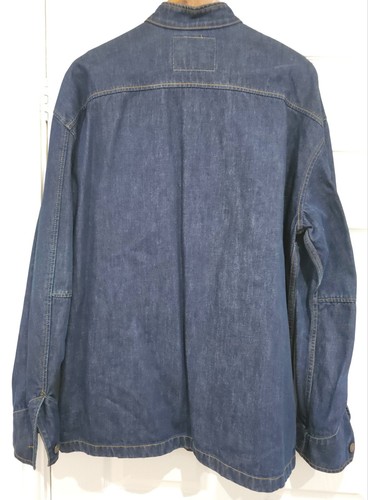 Levi's Engineer Coat XL Denim Chore Jacket Railroad Utility Vintage 1999 LNWOT - Bild 7 von 14