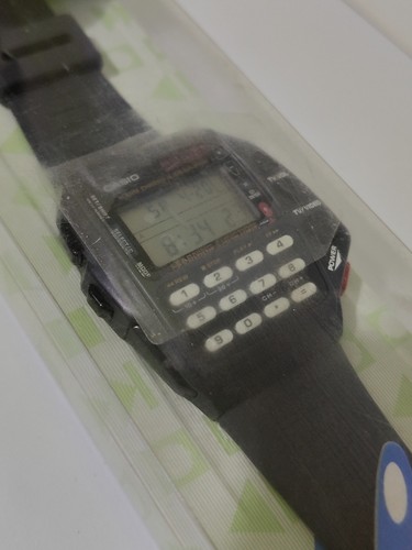 Casio CMD-40-1UZT TV Fernbedienung Uhr 1174 Vintage NOS Quartz Alarm Chrono... - Bild 7 von 16