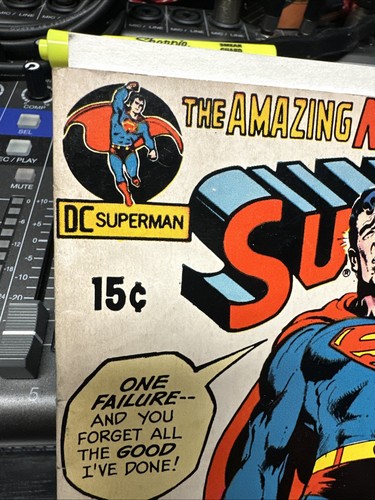 Superman #240 (Neal Adams Cover) DC Comics Juli 1971, Superman scheitert! - Bild 2 von 15