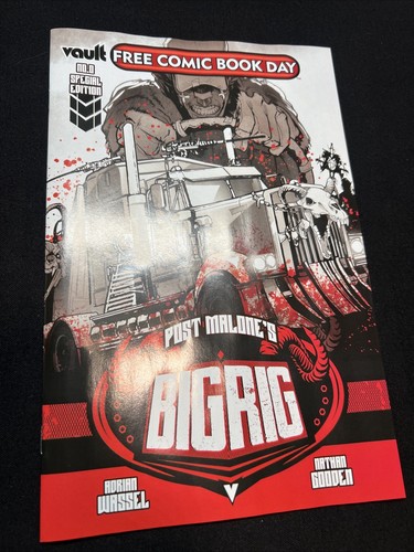 Post Malone's Big Rig #0 Special Edition FCBD (Vault, 2025) NM - Picture 2 of 3