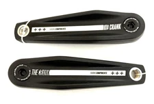 The CRANK 165mm ISIS E-Bike Haibike HB-32 SAMOX Crankset Alloy Armset NEW OLD S