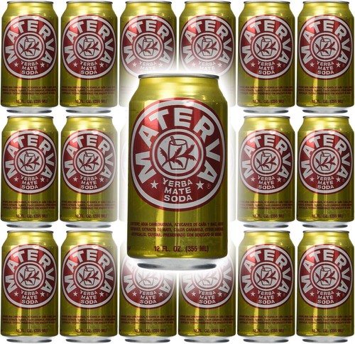 Materva Yerba Mate Soda 12 Unzen Dose (18er Pack) | Kubanisches Erfrischungsgetränk Gesamt 216 flüssige Unzen - Bild 1 von 4