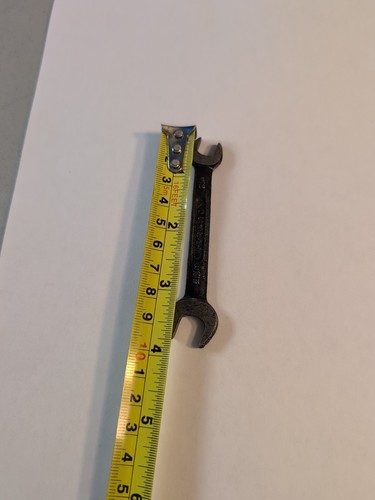 Llave Combinada Doble Extremo Abierto Dunlap De Colección 5/16" x 13/32" - Imagen 23 de 24
