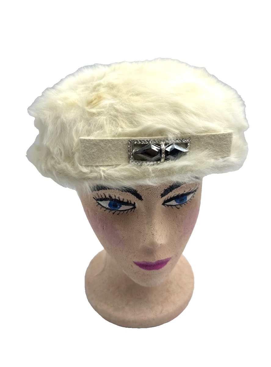Mod/GoGo White 1960s Vintage Hats for Women for sale | eBay display picture 1