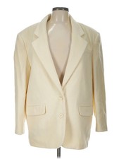 Assorted Brands Women Ivory Blazer L