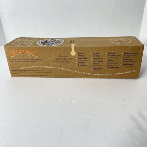 Sappo Hill Oatmeal Old Fashioned Soap 3.5 oz Natural Skin Case Of 12 NEW IN BOX - Picture 4 of 10