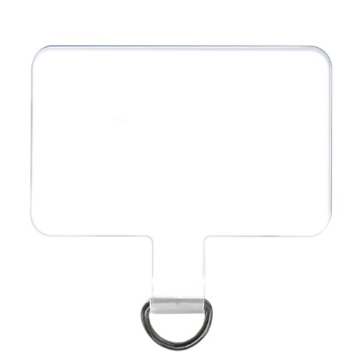 10Pcs Transparent Flexible Phone Lanyard Card Mobile Phone Tether Tabs Patches - Photo 2 sur 9