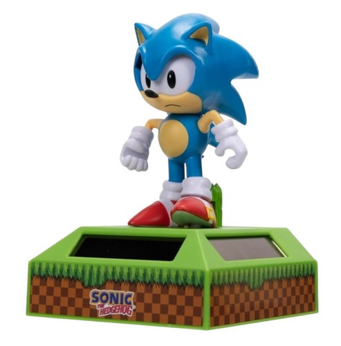 Sonic The Hedgehog 6 Zoll Sammlerstück solarbetriebene Fußklopffigur - Jakks - Bild 4 von 8