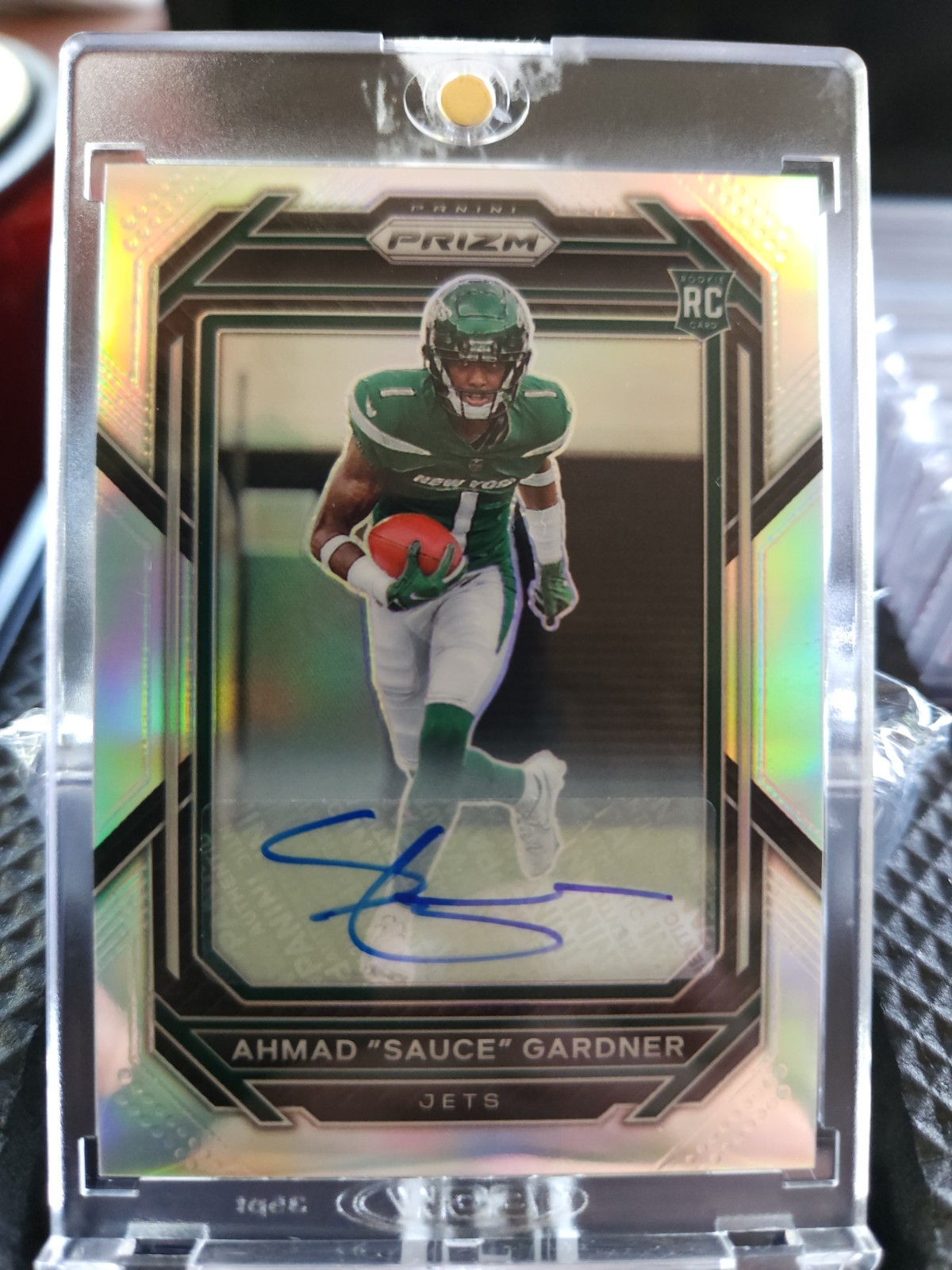 2022 Panini Prizm Rookies Ahmad Gardner #341 Silver Prizm Autographs (AU, RC)