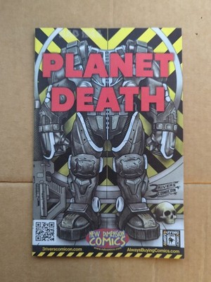 PLANET DEATH #0 (2025) High Grade New Dimension Comics Jim Rugg Variant HTF