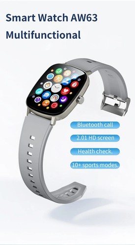 Reloj Inteligente Deportivo Pantalla HD Salud Bluetooth Llamadas Frecuencia Cardíaca Presión Arterial Regalo - Imagen 11 de 22