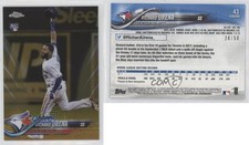2018 Topps Chrome Gold Refractor /50 Richard Urena #43 Rookie RC