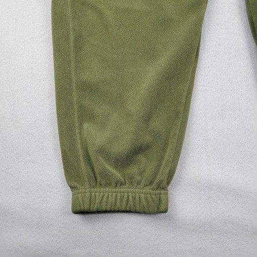 Nike Pants Mens 2XL Polar Fleece Jogger Sweatpants Soft Thick Drawstring Green - Picture 5 of 13