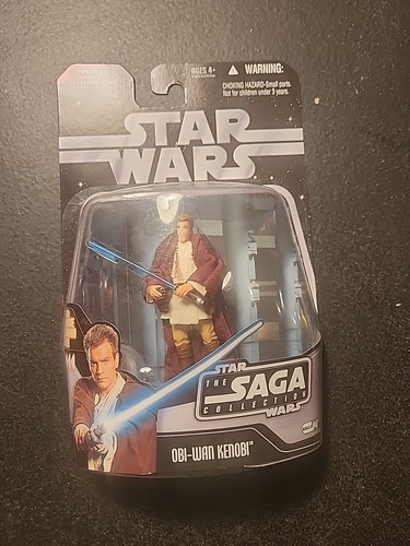 2006 Star Wars OBI-WAN KENOBI #047 Episode 1 Saga Collection Action Figure NEW - Picture 1 of 2