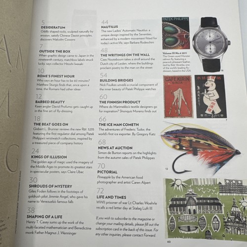 Patek Philippe International Magazine Volume lII Lot Of 7 Issues English Letter - Picture 12 of 20