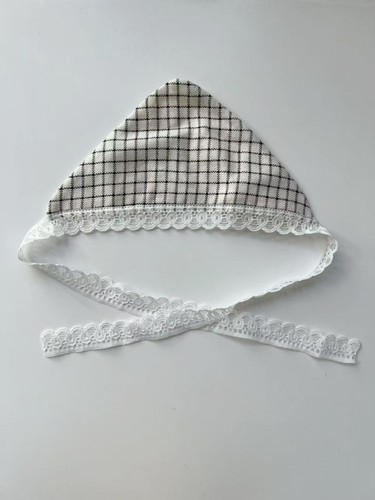 Blythe Doll Clothes -- Black & White Plaid Girls Casual Wear Set (OOAK) - Picture 15 of 20