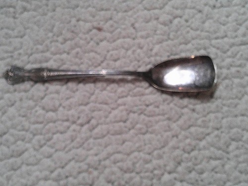 Vintage Roger Bros. Silver Plated Shovel Bonbon Spoon
