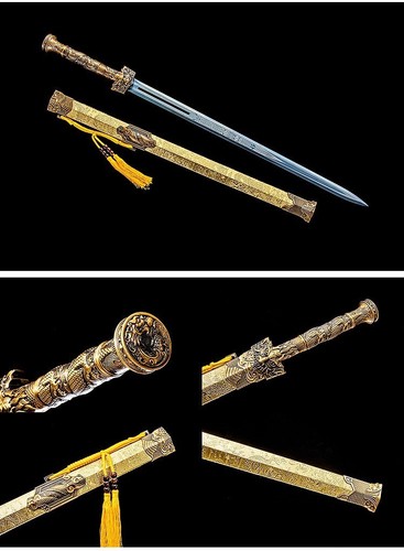 Longquan Schwert und Langschwert Sammlung Wert Kalte Waffe - Bild 4 von 7