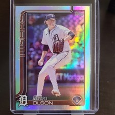 2015 Topps Series 1 Reese Olson Rainbow Foil Holo #224 Detroit Tigers ⚾️