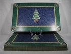 Set of 8 PFALTZGRAFF ROYAL HOLIDAY Placemats - Cork Backed - 11" x 17"