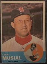 Stan Musial 1963 Topps #250
